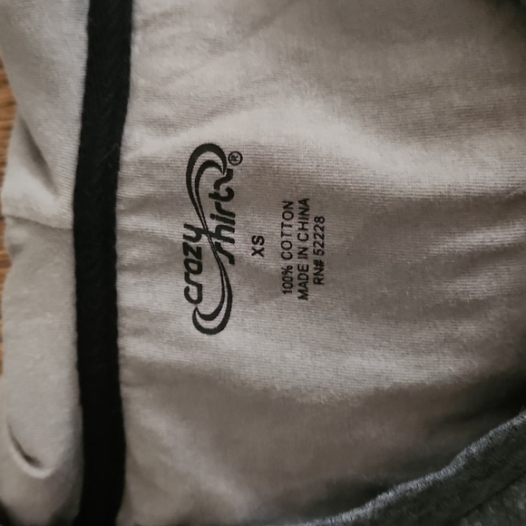 Crazy Shirts Women's Hoodie Shirt Size XS Grey - Picture 6 of 6